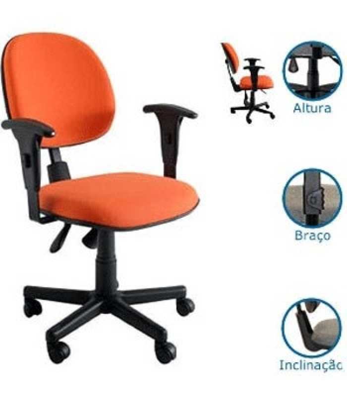 Cadeira Ergonômica com Braço Água Rasa - Cadeira Operacional Giratória Alta Cadeira Ergonômica com Braço Água Rasa - Cadeira Operacional Giratória Alta
