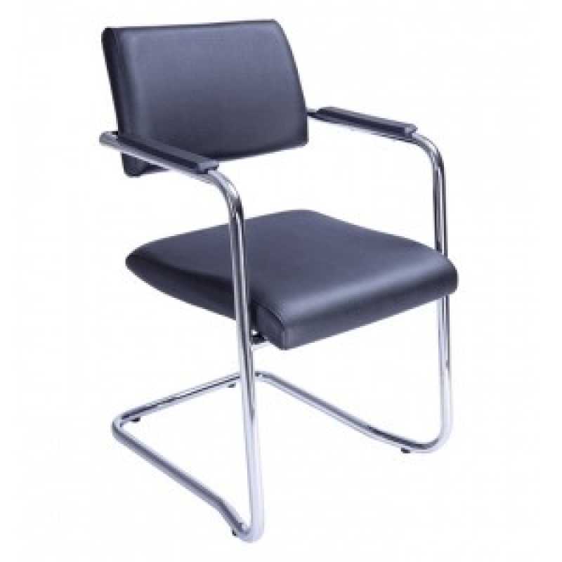 Cadeira Beezi Aproximação com Braço Vila Olímpia  - Cadeira Executiva Giratória sem Braço