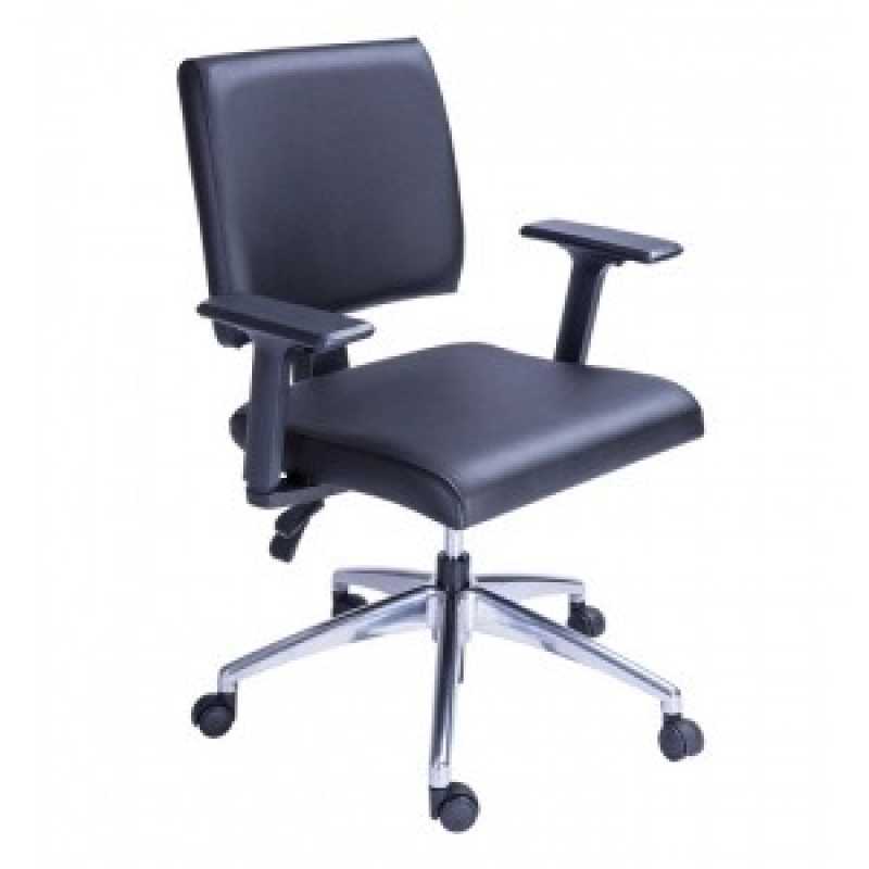 Cadeira Executiva Ergonômica Zip Valores Brooklin - Cadeira Beezi Fixa com 4 Pés com Braço