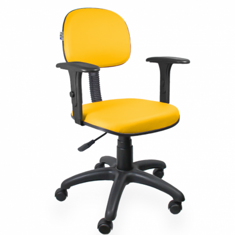 Cadeira Secretária Giratórias com Braço Morumbi - Cadeira Executiva Giratória com Braço
