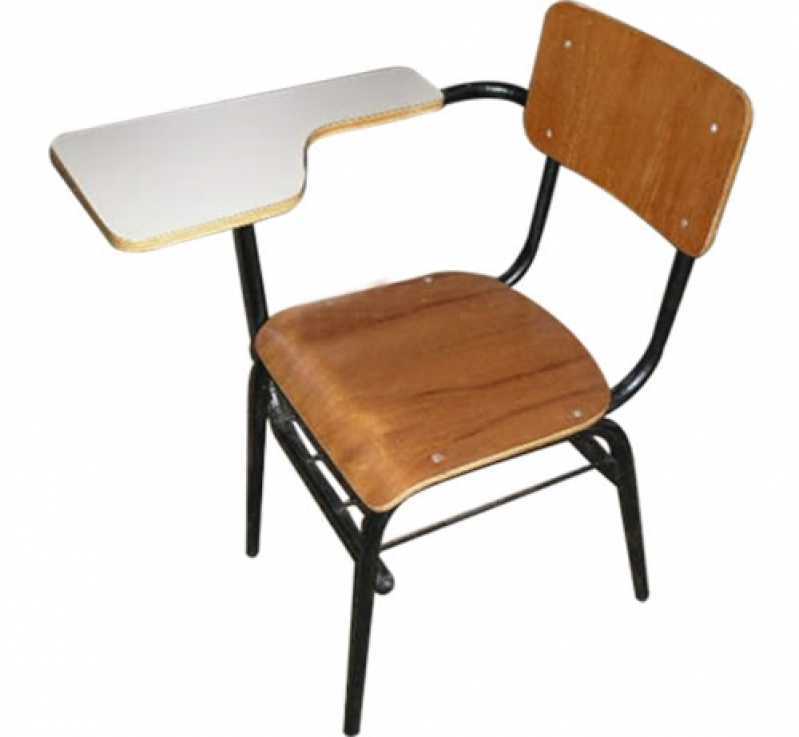 Cadeiras Universitárias Anatômicas Sacomã - Cadeira Universitária com Prancheta Dobrável