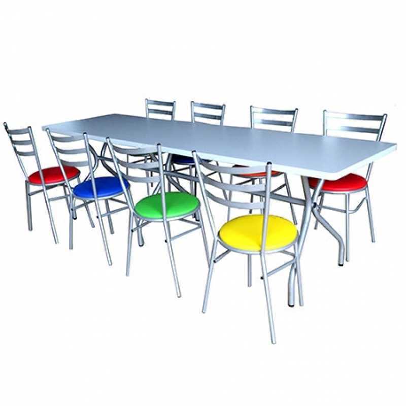 Comprar Mesa Refeitorio Infantil Guaianases - Mesa de Refeitorio 6 Lugares