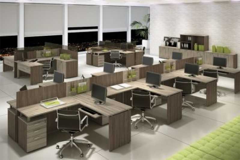 Mesa para Escritório de Madeira Vila Carrão - Mesa para Escritório Diretoria