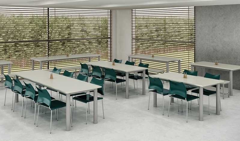 Mesa para Refeitório de Escola Valor Jaguaré - Mesa para Refeitório com Cadeiras