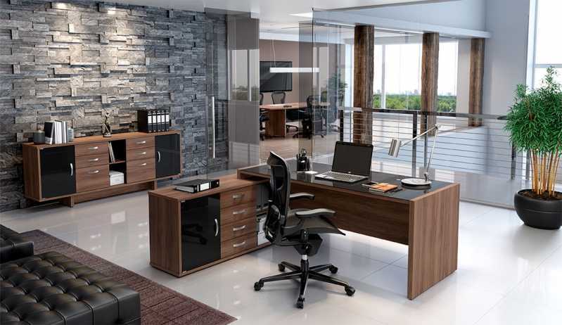 Mesas para Escritório e Cadeira Itaim Bibi - Mesa para Escritório Diretoria