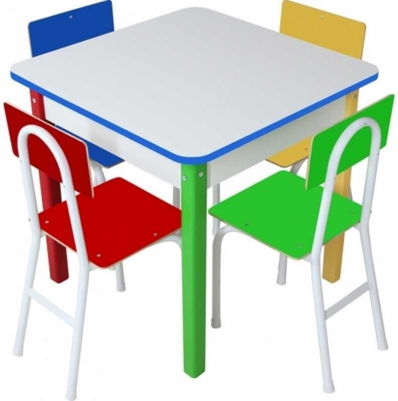 Móveis para Refeitório Escolar Infantil Preço Brás - Mesa para Refeitório com Cadeiras