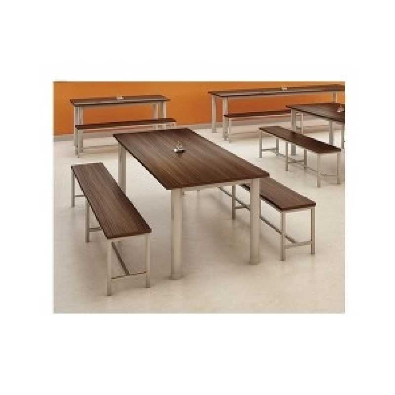 Onde Vende Mesa Conjugada para Refeitorio Jabaquara - Mesa de Refeitorio 6 Lugares