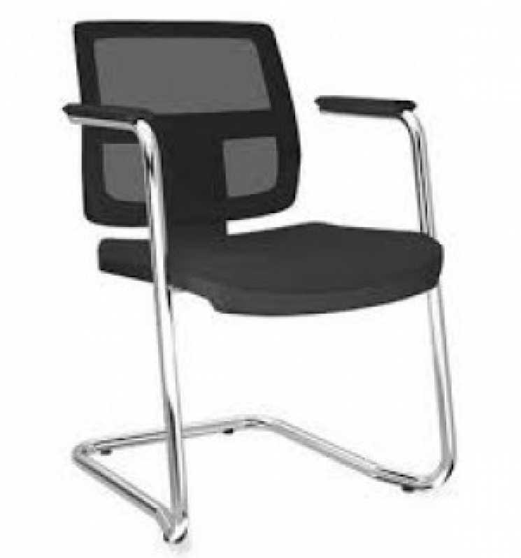 Preço de Cadeira Beezi Aproximação com Braço Inajar de Souza - Cadeira Secretária Palito L Duplo