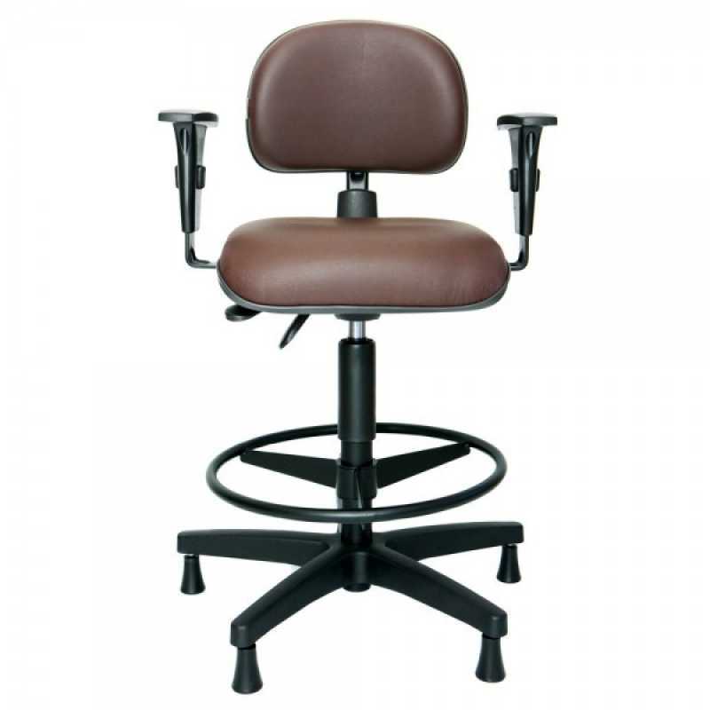Preço de Cadeira Secretária Giratórias com Braço Lapa - Cadeira Secretária Giratórias com Braço
